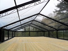 Chapiteau orangerie 25x12m avec plancher complet. : Tentes et chapiteaux : Orangerie